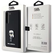 Husa pentru Samsung Galaxy S23 Plus - Karl Lagerfeld Silicone - Ikonik Metal Pin