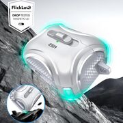Husa Apple AirPods Pro 1 / 2 ESR Cyber Magnetic Lock HaloLock, gri