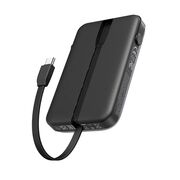 Baterie Externa pentru Telefon USB, Type-C, cu Cablu, 10000mAh, 30W - Ugreen PB511 (35603B) - Space Gray