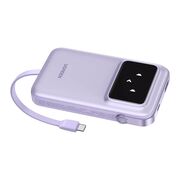 Baterie Externa pentru Telefon USB, Type-C, cu Cablu, 10000mAh, 30W - Ugreen PB511 (35604B) - Purple