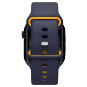 Curea pentru Apple Watch 1/2/3/4/5/6/7/8/9/10/SE/SE 2 (38/40/41/42mm) - Spigen Nano Pop - Blueberry Navy