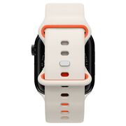 Curea pentru Apple Watch 1/2/3/4/5/6/7/8/9/10/SE/SE 2 (38/40/41/42mm) - Spigen Nano Pop - Orange Beige