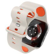Curea pentru Apple Watch 1/2/3/4/5/6/7/8/9/10/SE/SE 2 (38/40/41/42mm) - Spigen Nano Pop - Orange Beige