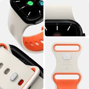 Curea pentru Apple Watch 1/2/3/4/5/6/7/8/9/10/SE/SE 2 (38/40/41/42mm) - Spigen Nano Pop - Orange Beige