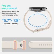 Curea pentru Apple Watch 1/2/3/4/5/6/7/8/9/10/SE/SE 2 (38/40/41/42mm) - Spigen Nano Pop - Orange Beige