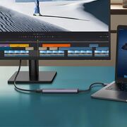Hub Multiport, Type-C, USB2.0, USB3.0, HDMI, 100W - Ugreen (15495) - Gray