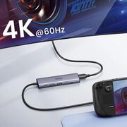 Hub USB-C la 3x Type-C, 2x USB3.2, HDMI, PD100W, 10 Gbps, 4K@60Hz - Ugreen (35999) - Gray
