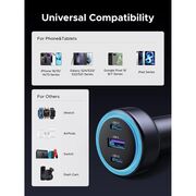 Incarcator pentru Masina, USB, 2x USB-C, 30W - Ugreen EC307 (45843) - Black