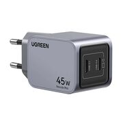 Incarcator pentru Priza, Type-C, GaN, 45W, 3A, QC4.0+ - Ugreen Nexode Pro X707 (35008) - Grey