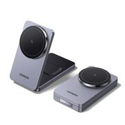 Incarcator Pliabil fara Fir 2in1, 15W, 3A - Ugreen W528 (45056) - Black