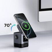 Incarcator Pliabil fara Fir 2in1, 25W, USB-C, MPP - Ugreen W709 (45775) - Black