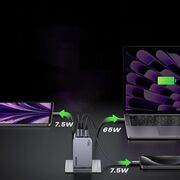 Incarcator USB, Type-C, GaN, 100W, 3A, QC4.0+, PD3.0 - Ugreen Nexode Pro X757 (25874) - Grey