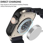 Set de Protecție 360° pentru Apple Watch Ultra / Ultra 2 – Carcasa + Folie din Sticla Securizata, Claritate HD, Design Elegant