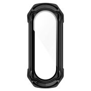 Set de Protecție 360° pentru Xiaomi Smart Band 7 / 7 NFC – Carcasa + Folie din Sticla Securizata, Claritate HD, Design Elegant - Negru