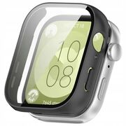 Set de Protecție 360° pentru Huawei Watch Fit 3 – Carcasa cu protectie ecran, Claritate HD, Design Elegant - Negru