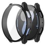 Set de Protecție 360° pentru Samsung Galaxy Watch 7 (44mm) – Carcasa cu protectie ecran, Claritate HD, Design Elegant - Negru