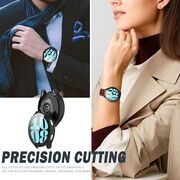 Set de Protecție 360° pentru Samsung Galaxy Watch 6 (40mm) – Carcasa cu protectie ecran, Claritate HD, Design Elegant - Negru