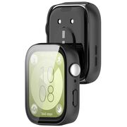 Set de Protecție 360° pentru Huawei Watch Fit 3 – Carcasa cu protectie ecran, Claritate HD, Design Elegant - Negru