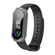 Set de Protecție 360° pentru Xiaomi Mi Band 4 / 5 / 5 NFC / 6 / 6 NFC – Carcasa cu protectie ecran, Claritate HD, Design Elegant - Transparent