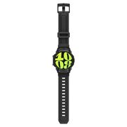 Husa pentru Samsung Galaxy Watch7 40mm + Curea - Spigen Rugged Armor Pro - Black