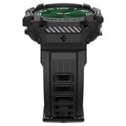 Husa pentru Samsung Galaxy Watch Ultra 47mm + Curea - Spigen Rugged Armor Pro - Black