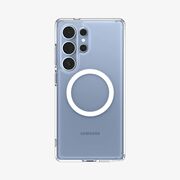 Husa pentru Samsung Galaxy S25 Ultra - Spigen Ultra Hybrid MagSafe - Clear / White