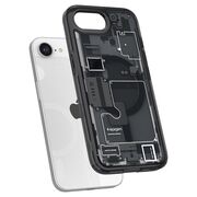 Husa pentru iPhone 16e - Spigen Ultra Hybrid Zero One MagSafe - Black