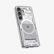 Husa pentru Samsung Galaxy S25 - Spigen Ultra Hybrid Zero One MagSafe - White