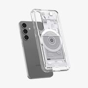 Husa pentru Samsung Galaxy S25 - Spigen Ultra Hybrid Zero One MagSafe - White