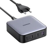 Statie incarcare 100W, USB, 3x Type-C, Fast Charge, Cablu Inclus - Ugreen CD328 (90928) - Grey