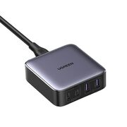 Statie incarcare 65W, 2x USB, 2x Type-C, Cablu Inclus, 2m - Ugreen CD327 (90747) - Grey