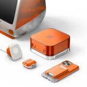 Suport pentru Incarcator Apple Watch - Spigen Classic C1 - Tangerine