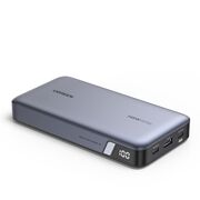 Baterie Externa cu Display Digital, USB, 2x Type-C, 25000mAh, PD3.0, 145W, 5V/3A - Ugreen PB205 (90597A) - Space Gray