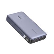 Baterie Externa cu Display Digital, USB, 2x Type-C, 25000mAh, PD3.0, 145W, 5V/3A - Ugreen PB205 (90597A) - Space Gray