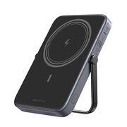 Baterie Externa Wireless cu Display 5000mAh, USB-C, 18W, 5V/3A - Ugreen PB571 (35605B) - Grey