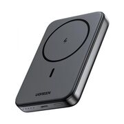 Baterie Externa Magnetic Wireless, Type-C, 10000mAh, 20W, 5V/3A - Ugreen PB561 (25919) - Grey