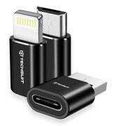 Adaptor Type-C la USB/Micro-USB/Lightning, Aluminiu (set 3)  - TriFlashX (A19) - Black
