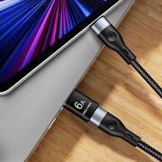 Adaptor USB-C la USB-A, 5Gbps, 6A - HyperPort (A5) - Black / Orange