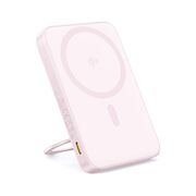 Acumulator Extern Type-C, Qi2, 20W, 5000mAh, with Cable Type-C - Baseus PicoGo (P10076800213-01) - Pink