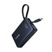 Baterie externa 10000mAh Type-C, USB, 45W, Fast Charging, Cablu Type-C - Baseus PicoGo (P10076803123-00) - Black