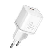 Incarcator GaN5S, Type-C, Fast Charge, 30W - Baseus Gallium Nitride (P10162504213-00) - White