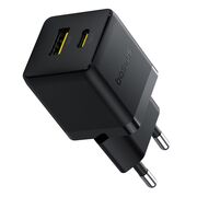 Incarcator EU USB, Type-C, 1m, 30W - Baseus Palm (P1011160A113-00) - Cluster Black