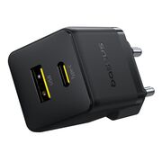 Incarcator EU USB, Type-C, 1m, 30W - Baseus Palm (P1011160A113-00) - Cluster Black