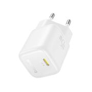 Alimentator pentru Priza, 45W, USB-C, GaN -  Baseus PicoGo (P10176800213-00) - Moon White