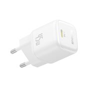 Alimentator pentru Priza, 45W, USB-C, GaN -  Baseus PicoGo (P10176800213-00) - Moon White