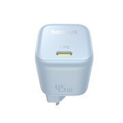 Alimentator pentru Priza, 45W, USB-C, GaN -  Baseus PicoGo (P10176800313-00) - Galaxy Blue