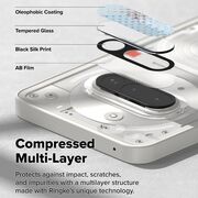 Folie Camera pentru Nothing Phone (3a) (set 2) - Ringke Camera Full Cover Glass - Clear