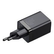 Incarcator Priza, 2in1, 30W - Baseus Super Si Pro (CCSUPP-E01) - Black