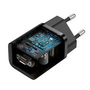 Incarcator Priza, USB-C, 25W - Baseus Super Si 1C (CCSP020101) - Black