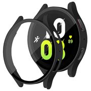 Set de Protecție 360° pentru Samsung Galaxy Watch 4 / 5 (40mm) – Carcasa cu protectie ecran, Claritate HD, Design Elegant - Negru